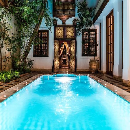 Riad Les Trois Cours Marrakesch Exterior foto