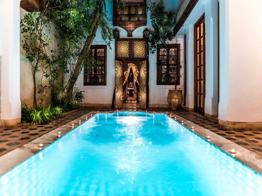 Riad Les Trois Cours Marrakesch Exterior foto