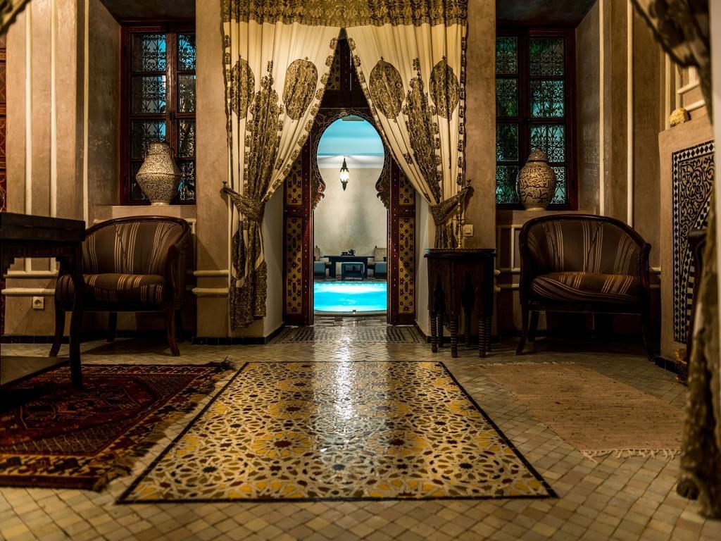 Riad Les Trois Cours Marrakesch Exterior foto