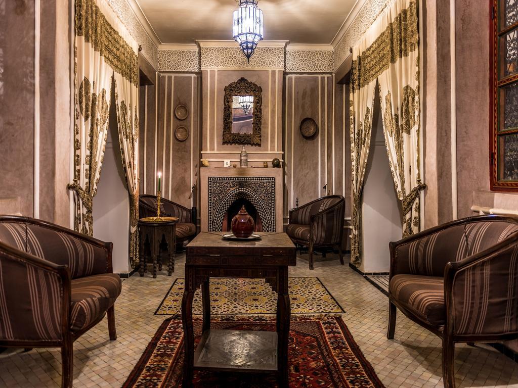 Riad Les Trois Cours Marrakesch Exterior foto