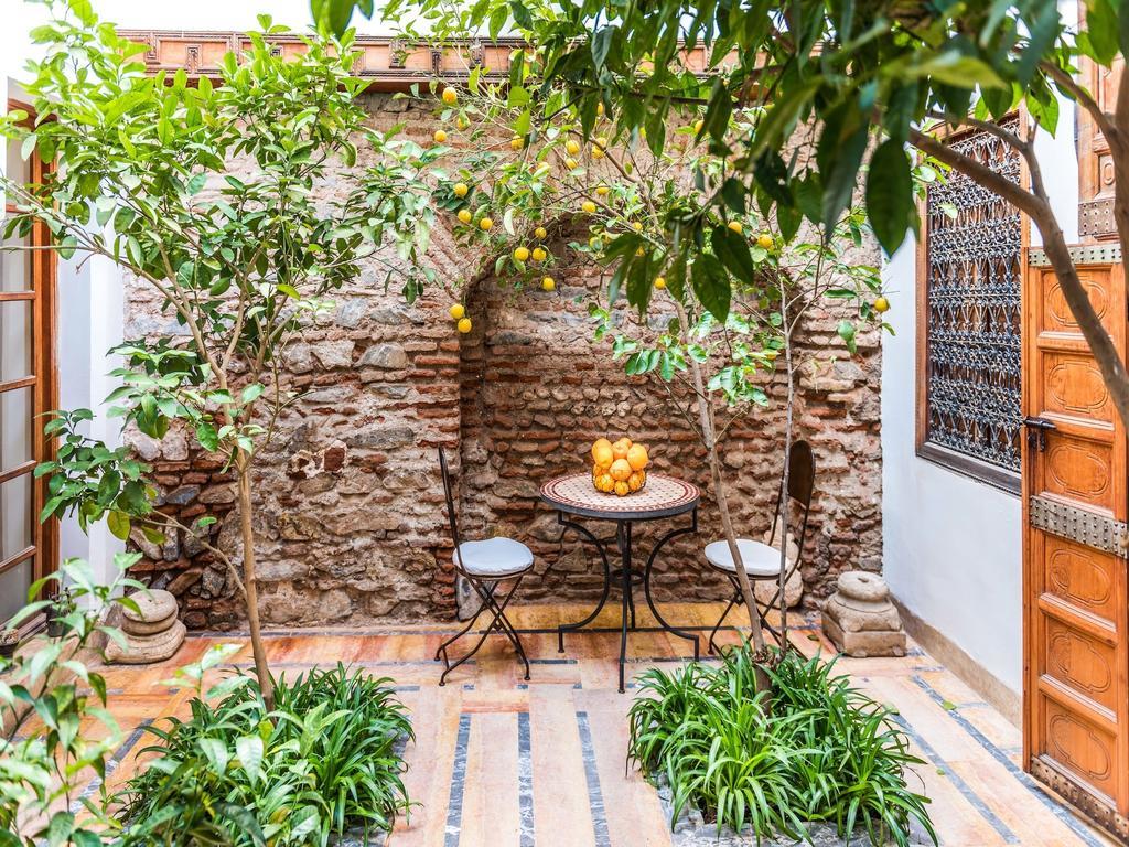 Riad Les Trois Cours Marrakesch Exterior foto