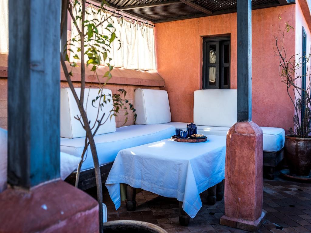 Riad Les Trois Cours Marrakesch Exterior foto